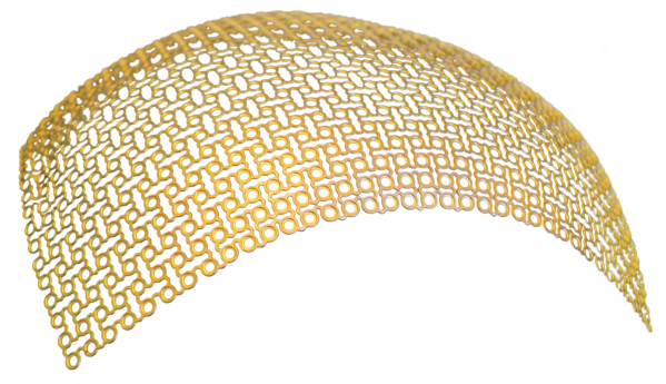 Gold 3D mesh