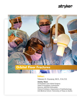 Orbital Floor Fracture Technique Guide Cover